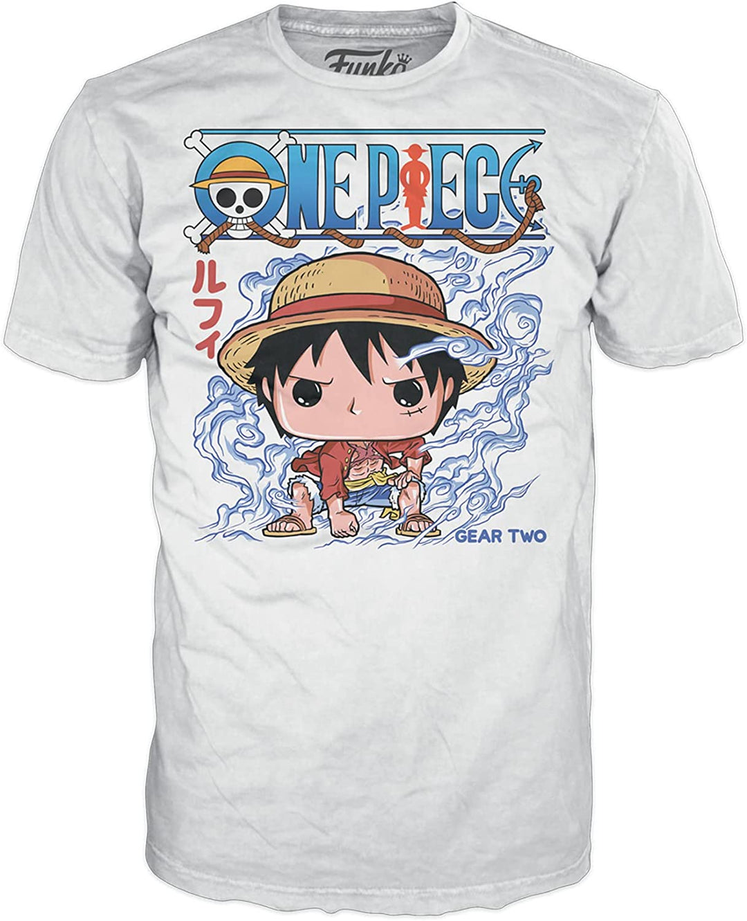 Funko Pop! Boxed Tee: One Piece - Luffy Gear Two - Fundom