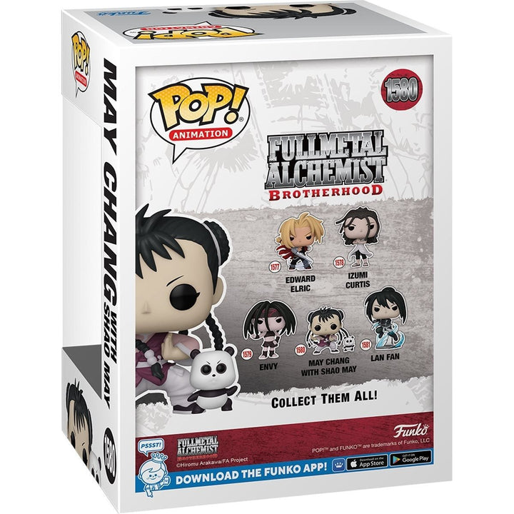Funko Pop! & Buddy Animation: Fullmetal Alchemist: Brotherhood - May Chang With Shao May 1580 - Fundom