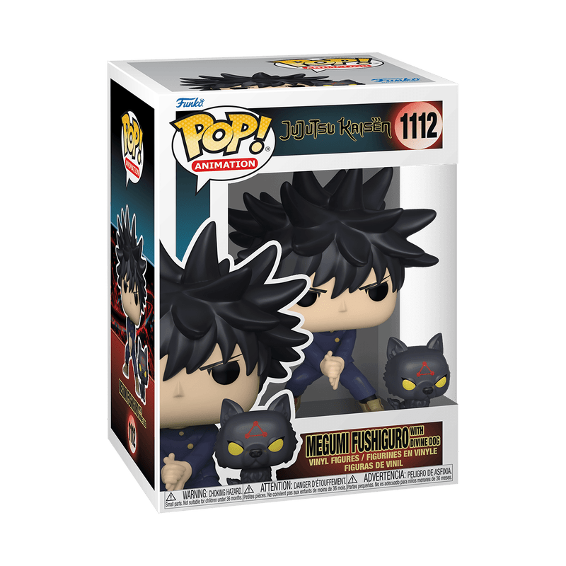 Funko Pop! & Buddy Animation: Jujutsu Kaisen - Megumi Fushiguro with Divine Dog 1112 - Fundom