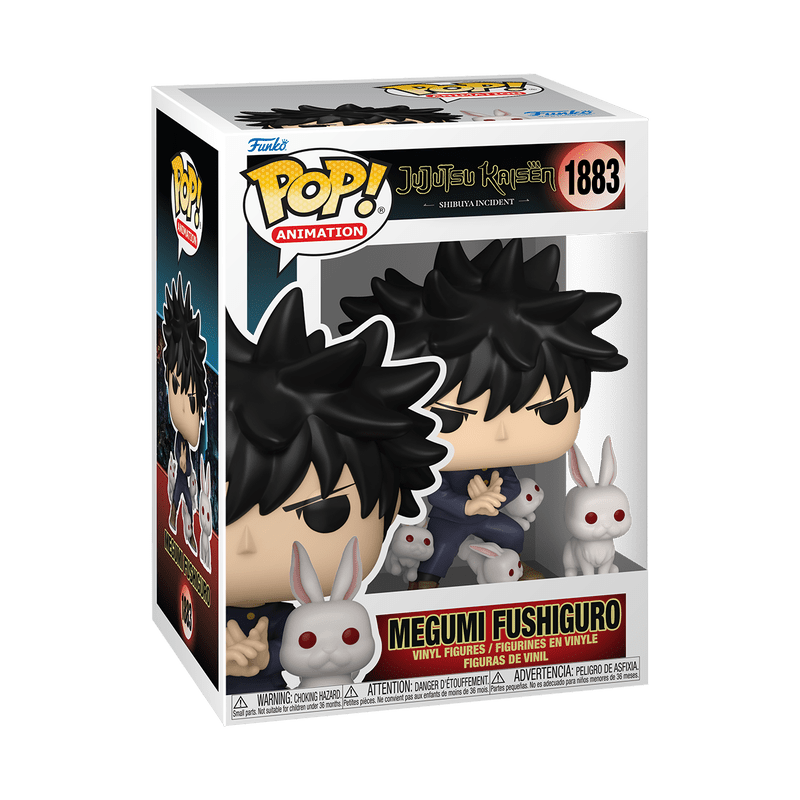 Funko Pop! & Buddy Animation: Jujutsu Kaisen - Megumi Fushiguro with Rabbits 1883 - Fundom