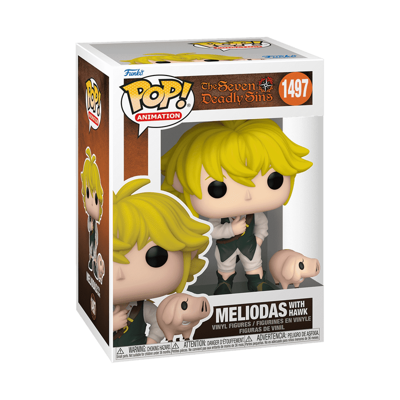 Funko Pop! & Buddy Animation: The Seven Deadly Sins - Meliodas with Hawk - Fundom