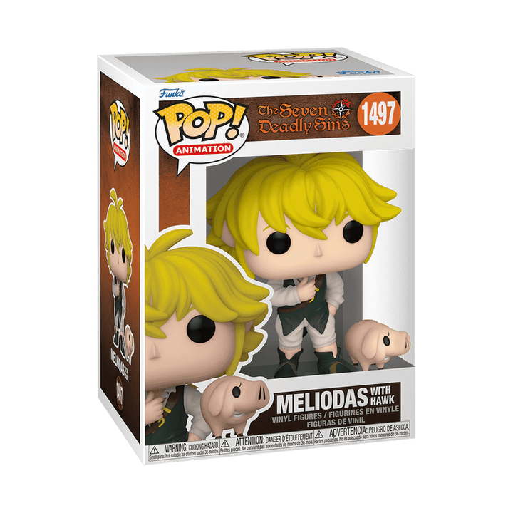 Funko Pop! & Buddy Animation: The Seven Deadly Sins - Meliodas with Hawk - Fundom