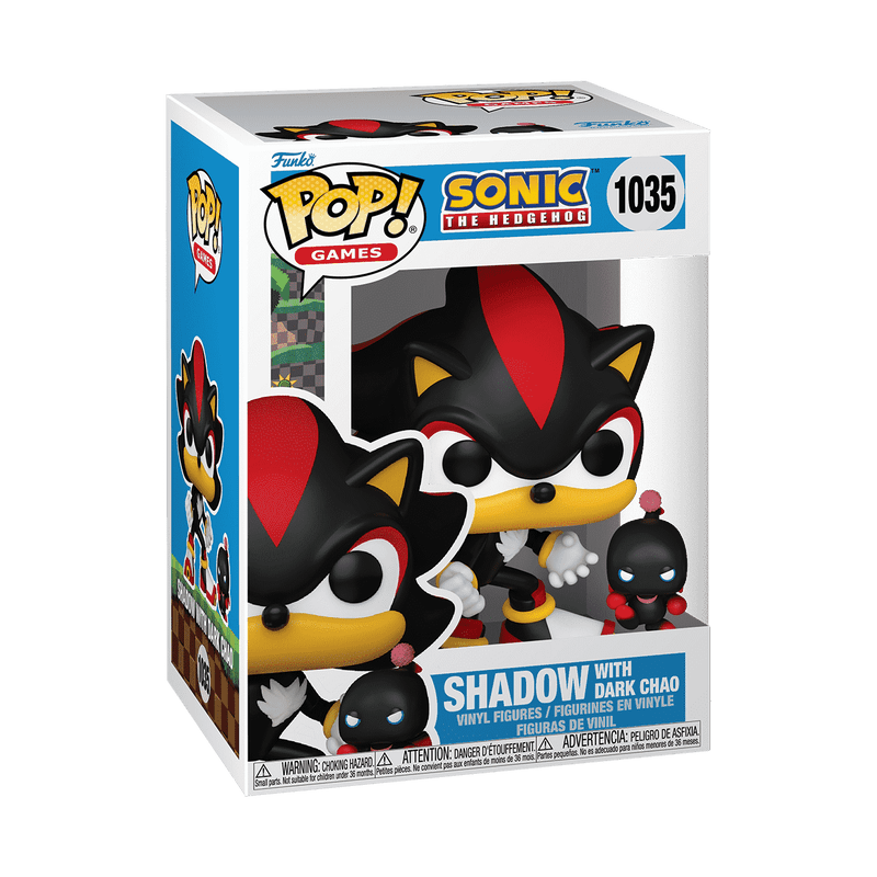 Funko Pop! & Buddy Games: Sonic The Hedgehog - Shadow with Dark Chao 1035 - Fundom