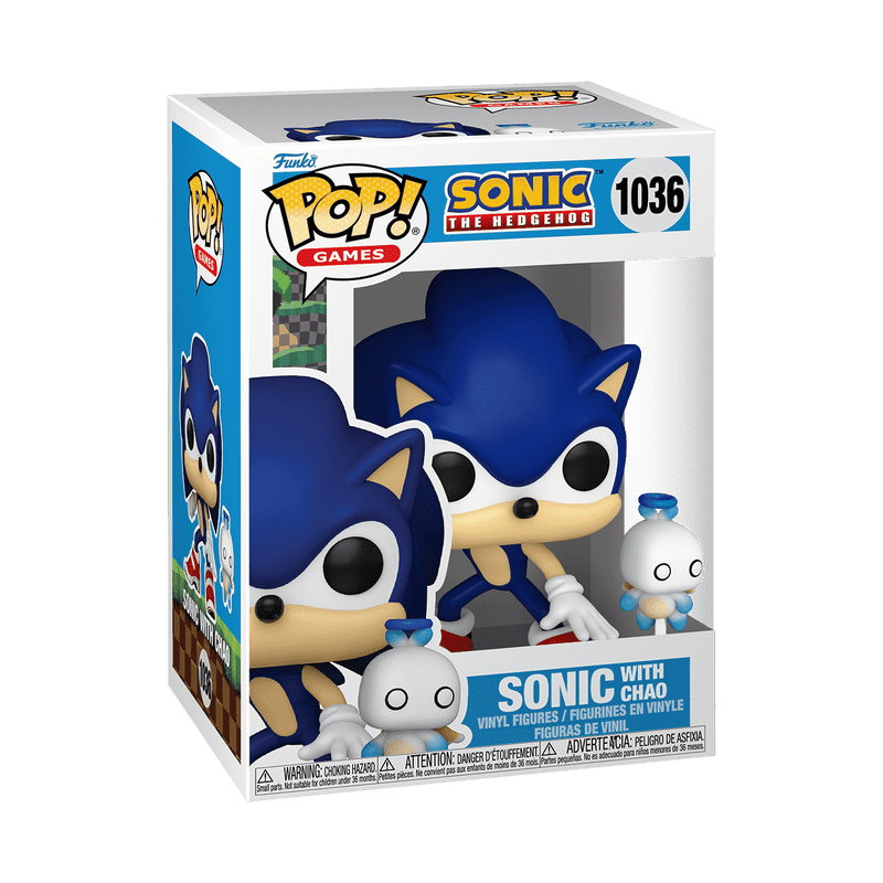 Funko Pop! & Buddy Games: Sonic The Hedgehog - Sonic with Chao 1036 - Fundom
