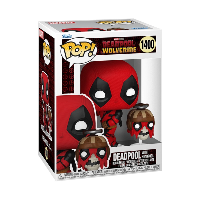 Funko Pop! & Buddy Marvel: Deadpool & Wolverine - Deadpool and Headpool 1400 - Fundom