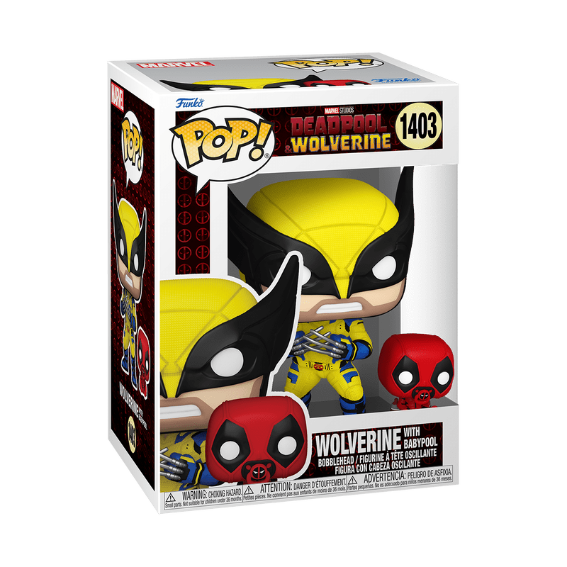 Funko Pop! & Buddy Marvel: Deadpool & Wolverine - Wolverine and Babypool 1403 - Fundom