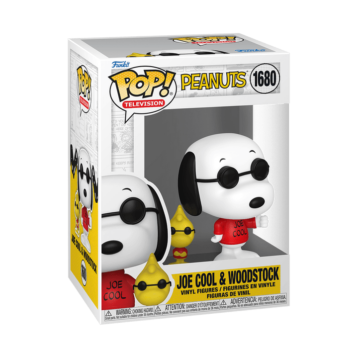 Funko Pop! & Buddy Television: Peanuts - Joe Cool & Woodstock 1680 - Fundom