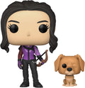 Funko Pop! & Buddy TV Marvel: Hawkeye - Kate Bishop with Lucky The Pizza Dog - Fundom