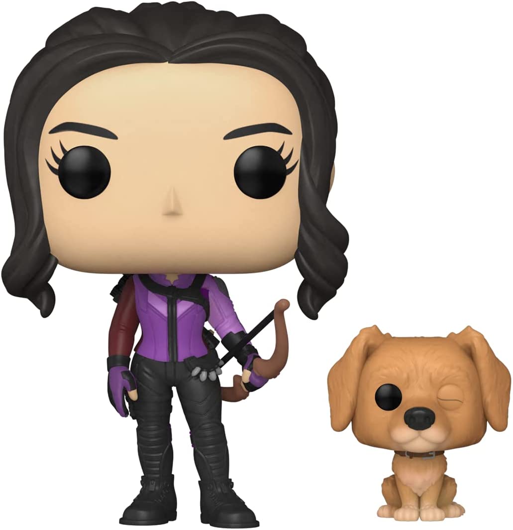 Funko Pop! & Buddy TV Marvel: Hawkeye - Kate Bishop with Lucky The Pizza Dog - Fundom