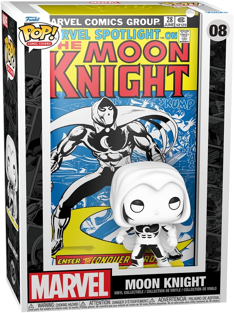 Funko Pop! Comic Cover: Marvel - Moon Knight Vinyl Figure - Fundom