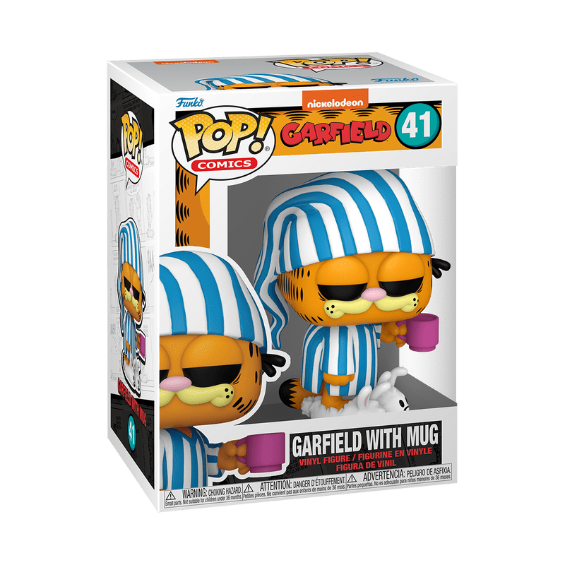 Funko Pop! Comics: Garfield - Garfield With Mug 41 - Fundom
