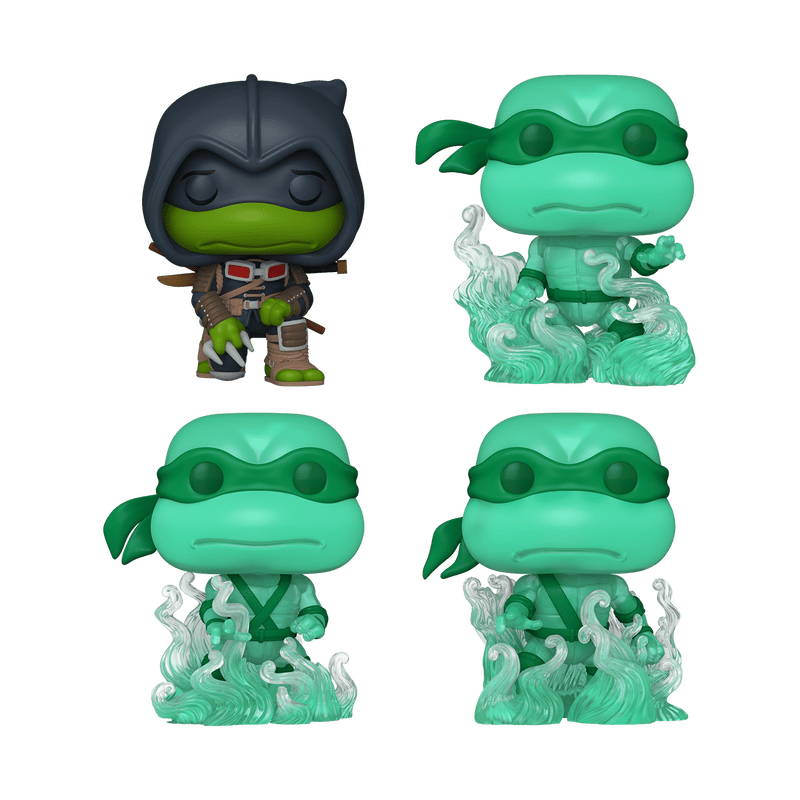 Funko Pop! Comics: Teenage Mutant Ninja Turtles: The Last Ronin - Michelangelo Raphael Leonardo Donatello 4 - Pack Amazon Exclusive - Fundom
