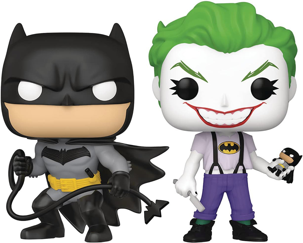 Funko Pop! DC Heroes: Batman White Knight: Batman & Joker 2 pack Vinyl Figure - Fundom