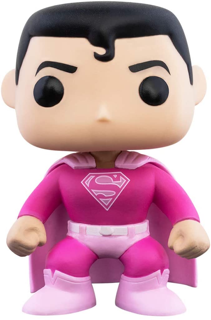 Funko Pop! DC Heroes: Breast Cancer Awareness - Superman Vinyl Figure - Fundom