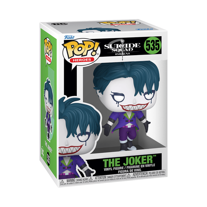 Funko Pop! DC Heroes: Suicide Squad Isekai - The Joker 535 - Fundom