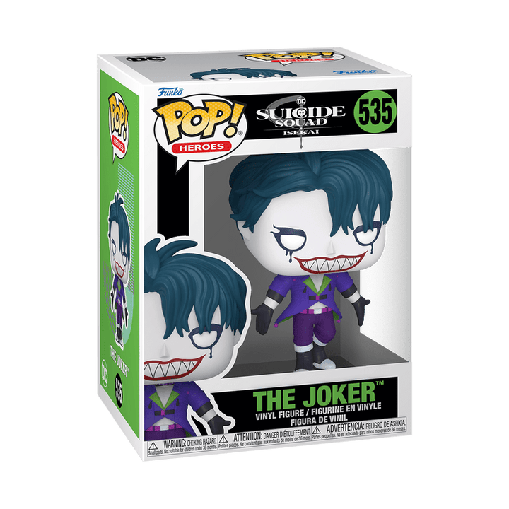 Funko Pop! DC Heroes: Suicide Squad Isekai - The Joker 535 - Fundom