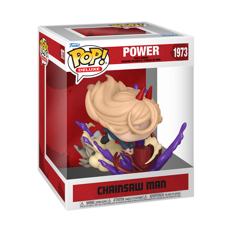 Funko Pop! Deluxe: Chainsaw Man - Power with Blood Hammer #1973 Fundom
