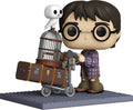 Funko Pop! Deluxe Harry Potter 20th Anniversary Harry Pushing Trolley Vinyl Figure - Fundom