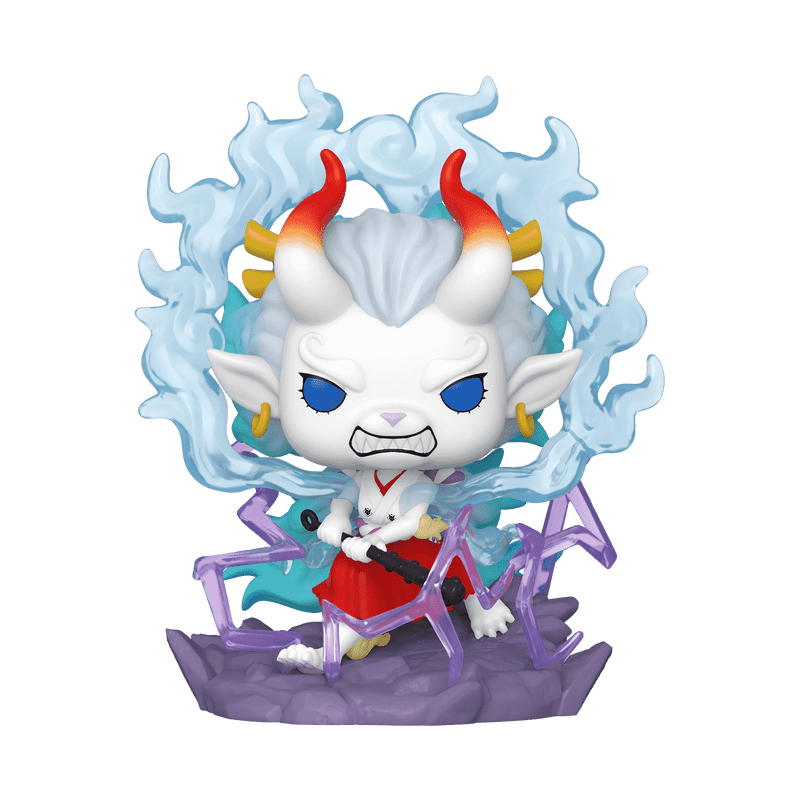 Funko Pop! Deluxe: One Piece - Yamato Man - Beast Form Glow - in - the - dark 1596 Entertainment Earth Exclusive - Fundom