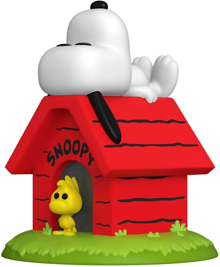 Funko Pop! Deluxe: Peanuts - Snoopy & Woodstock with Doghouse 856 - Fundom