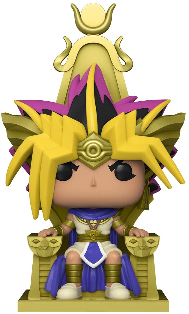 Funko Pop! Deluxe: Yu - Gi - Oh - Atem Pharaoh Yugi (Metallic) 6" Vinyl Figure - Fundom