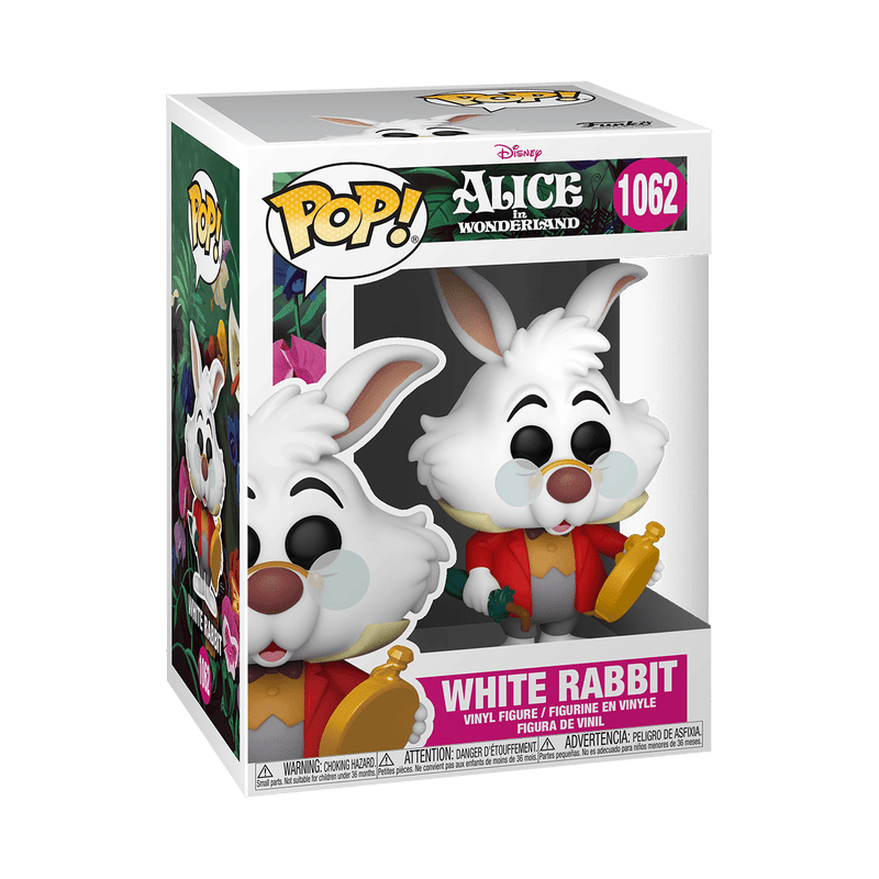 Funko Pop! Disney: Alice in Wonderland 70th Anniversary - White Rabbit with Watch - Fundom