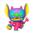 Funko Pop! Disney: Lilo & Stitch - Black Light Devilish Stitch 1701 Chase Entertainment Earth Exclusive - Fundom
