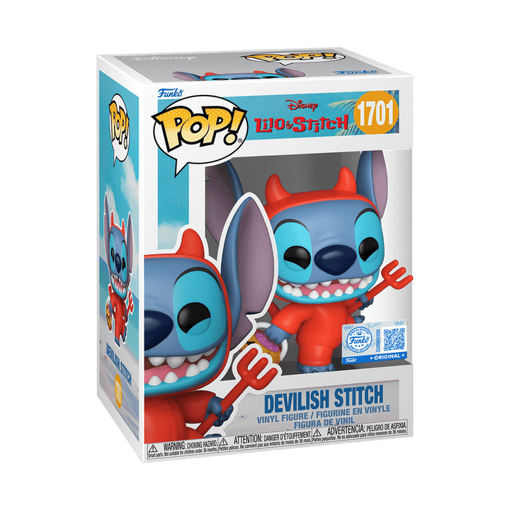 Funko Pop! Disney: Lilo & Stitch - Devilish Stitch 1701 Entertainment Earth Exclusive - Fundom