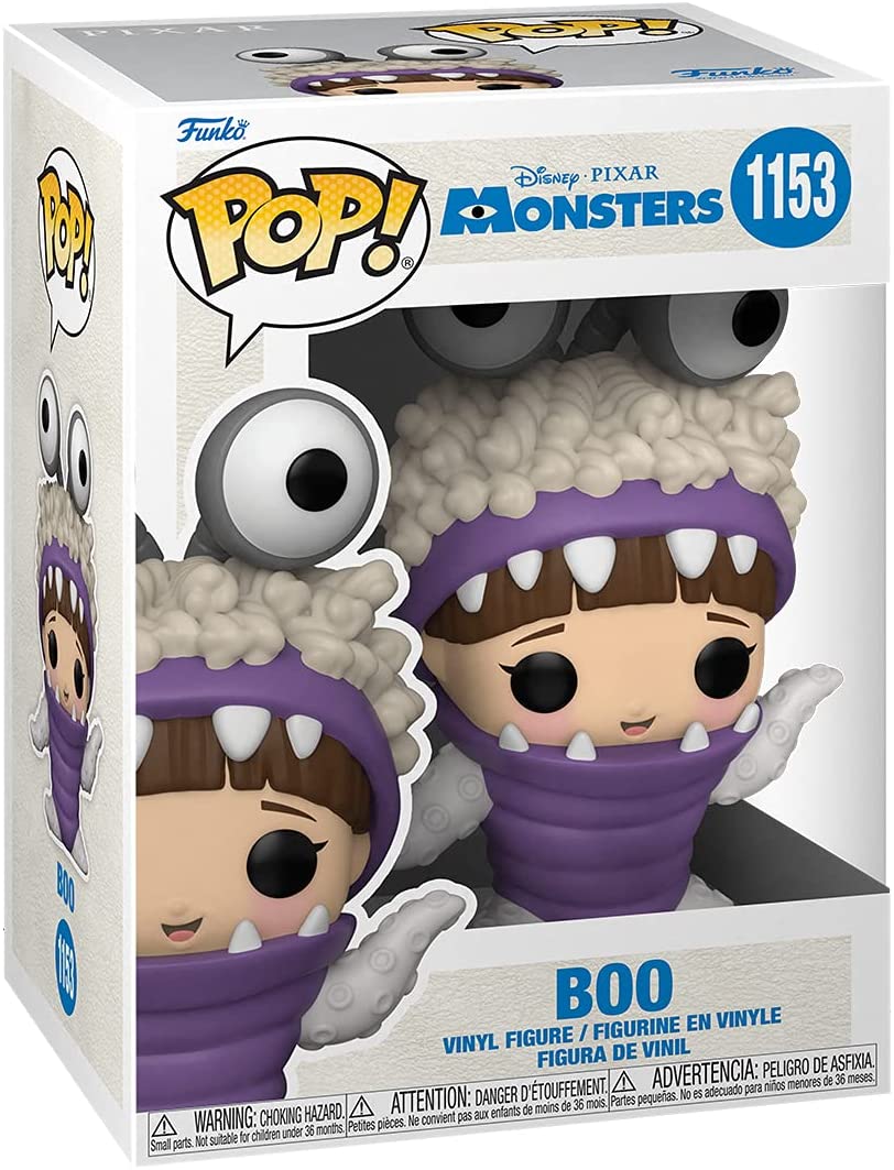 Funko Pop! Disney: Monsters Inc 20th - Boo with Hood Up Vinyl Figure - Fundom