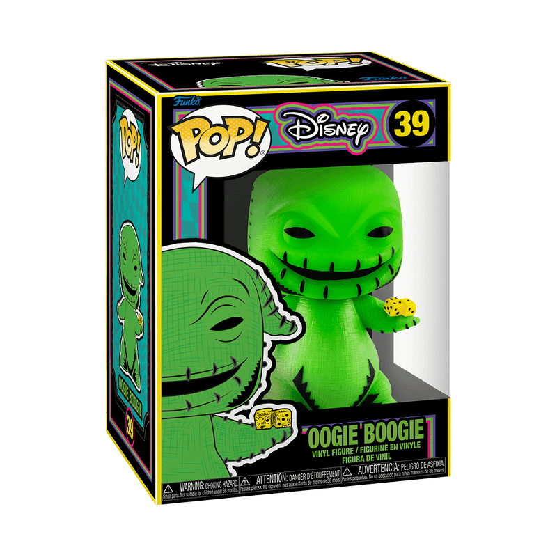 Funko Pop! Disney: Nightmare Before Christmas - Oogie Boogie Black Light 39 - Fundom