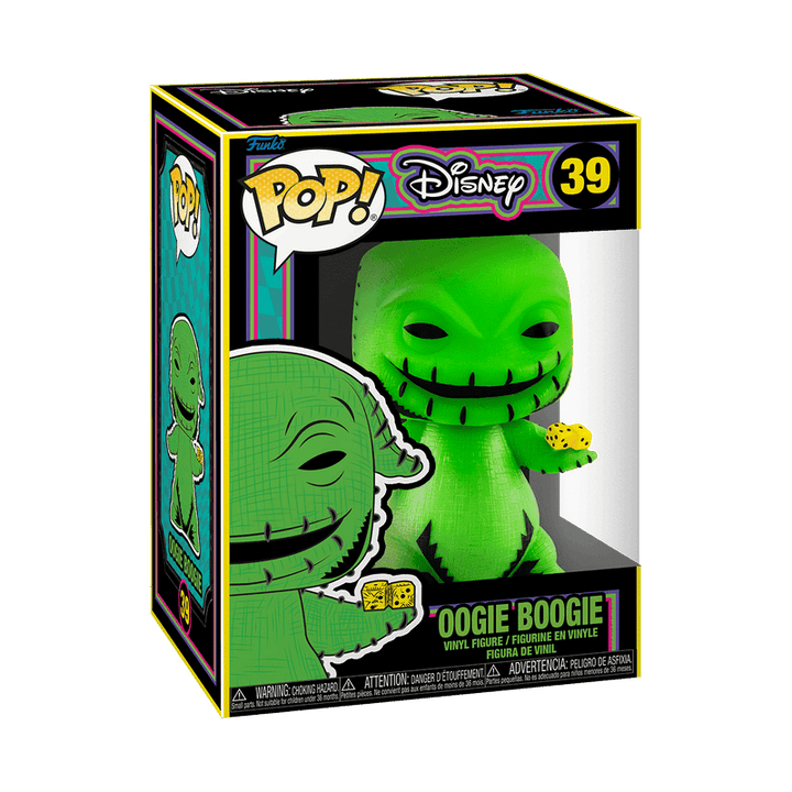 Funko Pop! Disney: Nightmare Before Christmas - Oogie Boogie Black Light 39 - Fundom