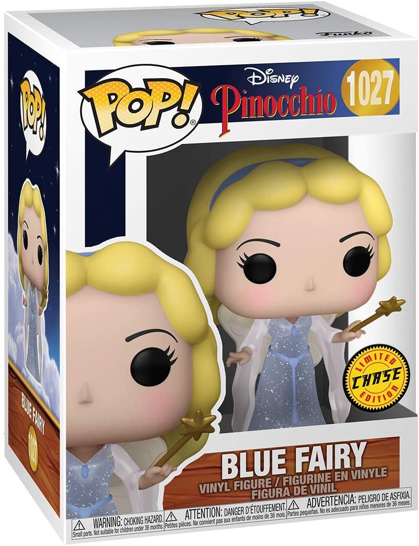 Funko Pop! Disney: Pinocchio - Blue Fairy Glitter Chase Vinyl Figure - Fundom