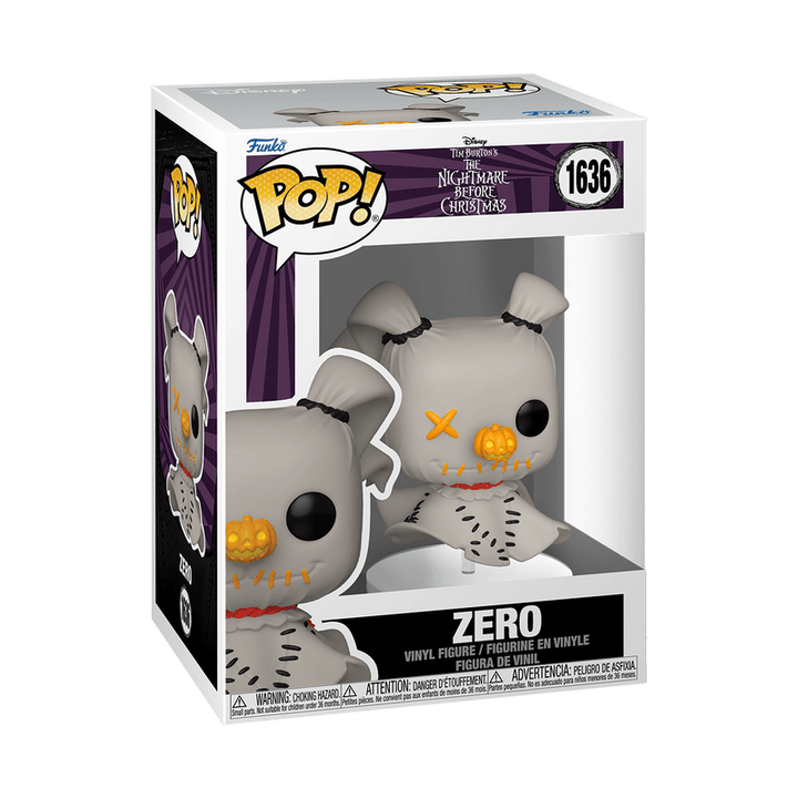 Funko Pop! Disney: The Nightmare Before Christmas - Zero Patchwork 1636 - Fundom