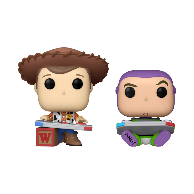 Funko Pop! Disney: Toy Story - Woody & Buzz Lightyear 2 - Pack 2024 Limited Edition Entertainment Expo Shared Exclusive - Fundom