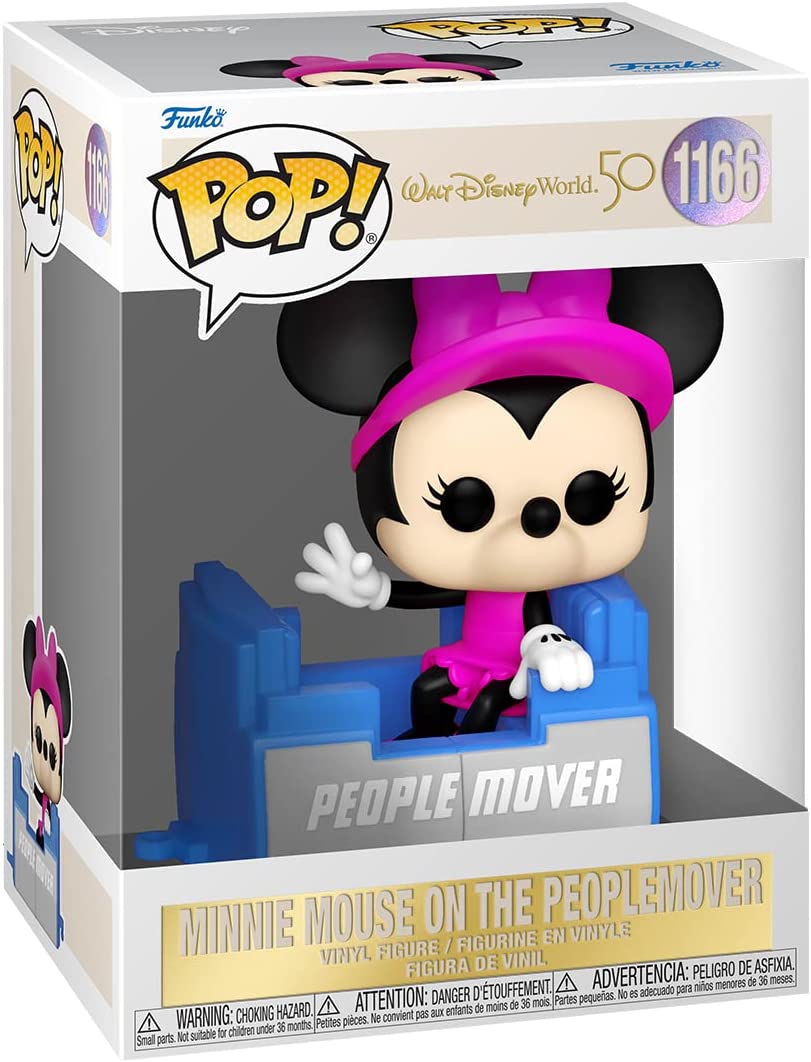 Funko Pop! Disney: Walt Disney World 50th - Minnie Mouse on The People Mover - Fundom