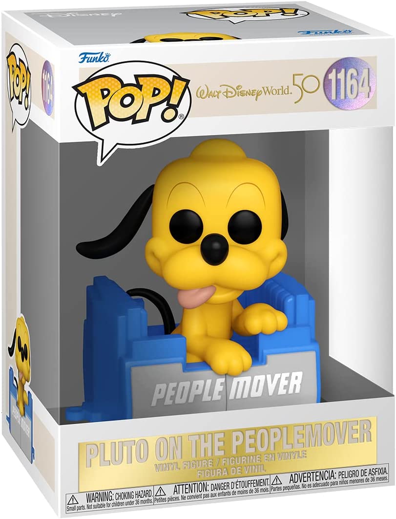 Funko Pop! Disney: Walt Disney World 50th - Pluto on The People Mover Vinyl Figure - Fundom