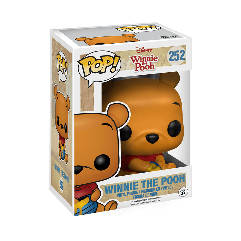 Funko Pop! Disney: Winnie the Pooh - Winnie the Pooh Seated 252 Vinyl Figure - Fundom