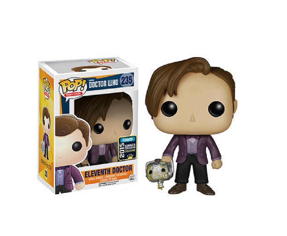 Funko Pop! Doctor Who Eleventh Doctor w/ Cyberman Head Exclusive Vinyl Figure - Fundom