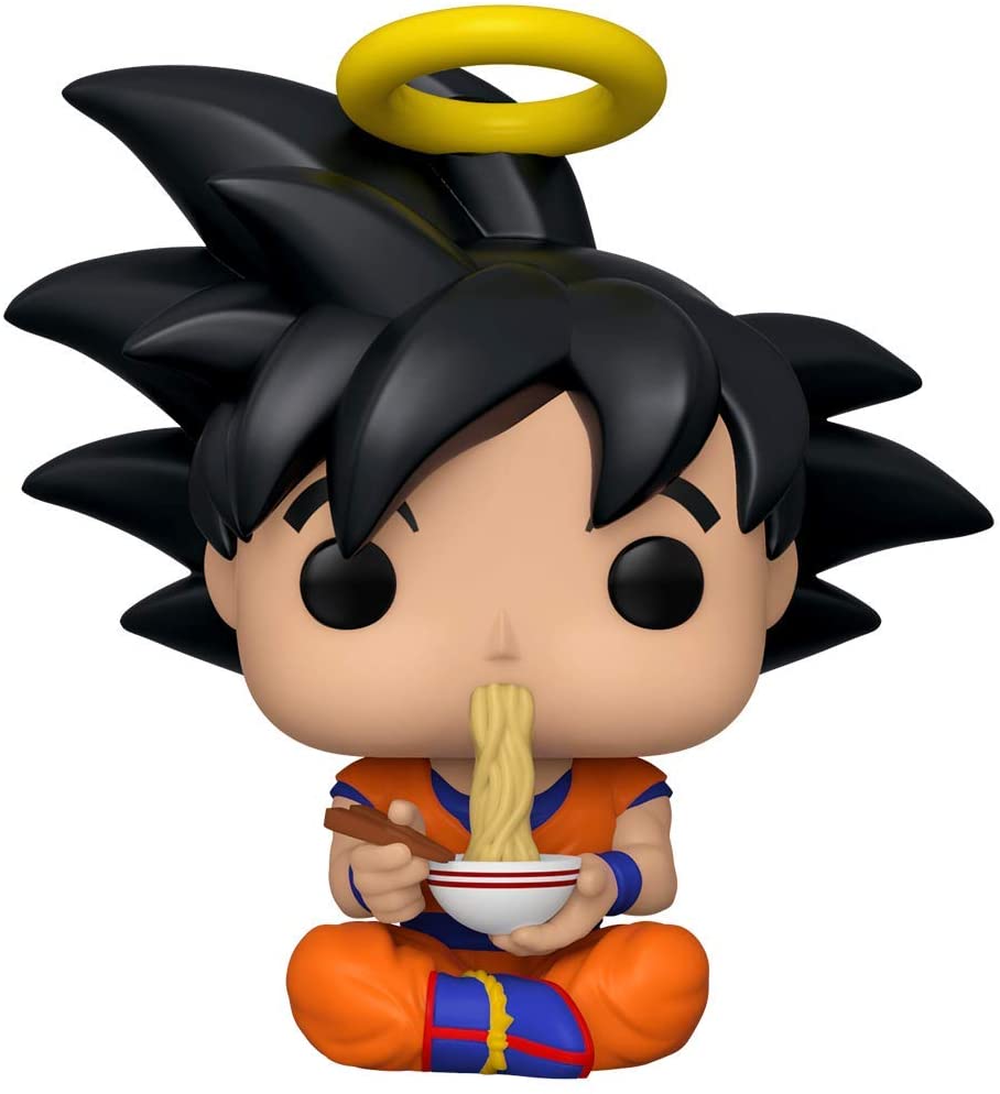 Funko Pop Dragon Ball Z - Goku Eating Noodles, Amazon Exclusive Vinyl Figure - Fundom