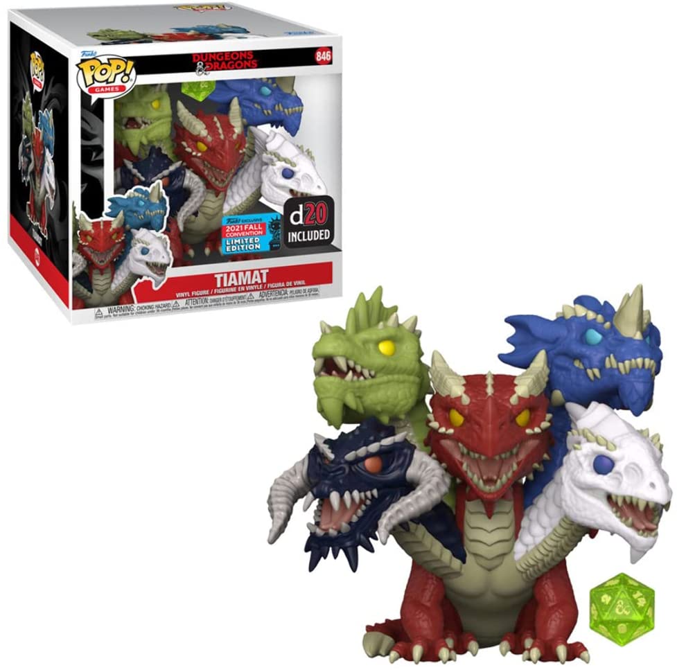 Funko Pop! Dungeons & Dragons Tiamat 2021 Fall Convention 6 - Inch Vinyl Figure - Fundom