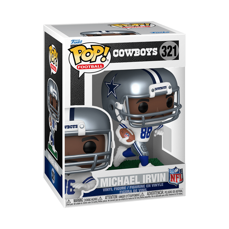 Funko Pop! Football NFL: Dallas Cowboys - Michael Irvin 321 - Fundom
