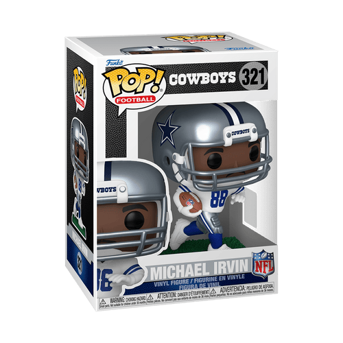 Funko Pop! Football NFL: Dallas Cowboys - Michael Irvin 321 - Fundom