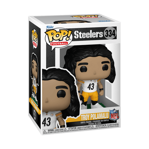 Funko Pop! Football NFL: Pittsburgh Steelers - Troy Polamalu 334 - Fundom