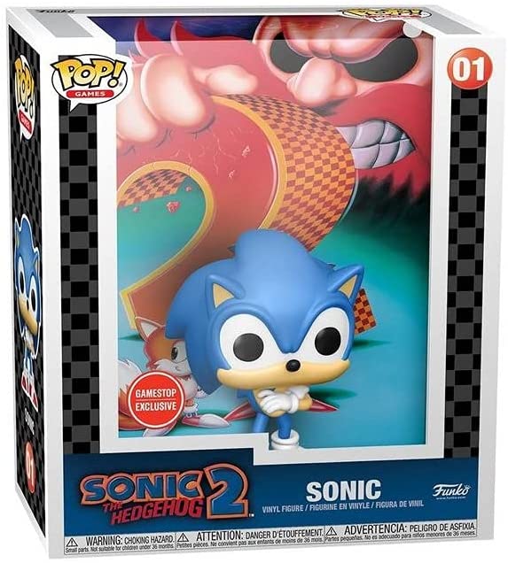 Funko Pop! Game Cover: Sonic The Hedgehog 2 Exclusive Vinyl Figure - Fundom