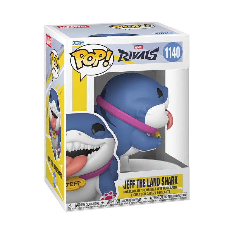 Funko Pop! Games: Marvel Rivals - Jeff the Land Shark 1140 - Fundom