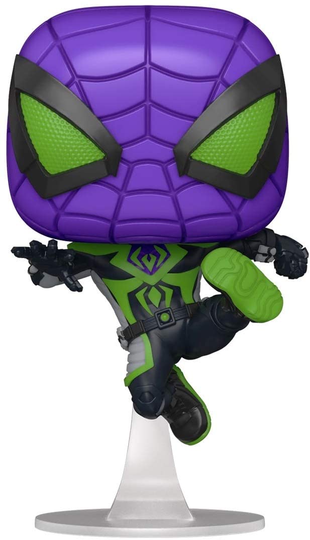 Funko Pop! Games Marvel Spider - Man: Miles Morales Purple Rain Suit Vinyl Figure - Fundom