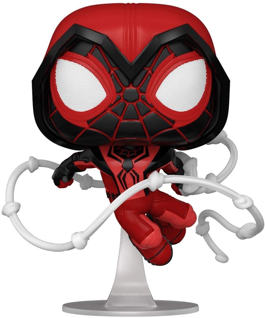 Funko Pop! Games: Marvel’s Spider - Man: Miles Morales - Miles Red Suit Vinyl Figure - Fundom