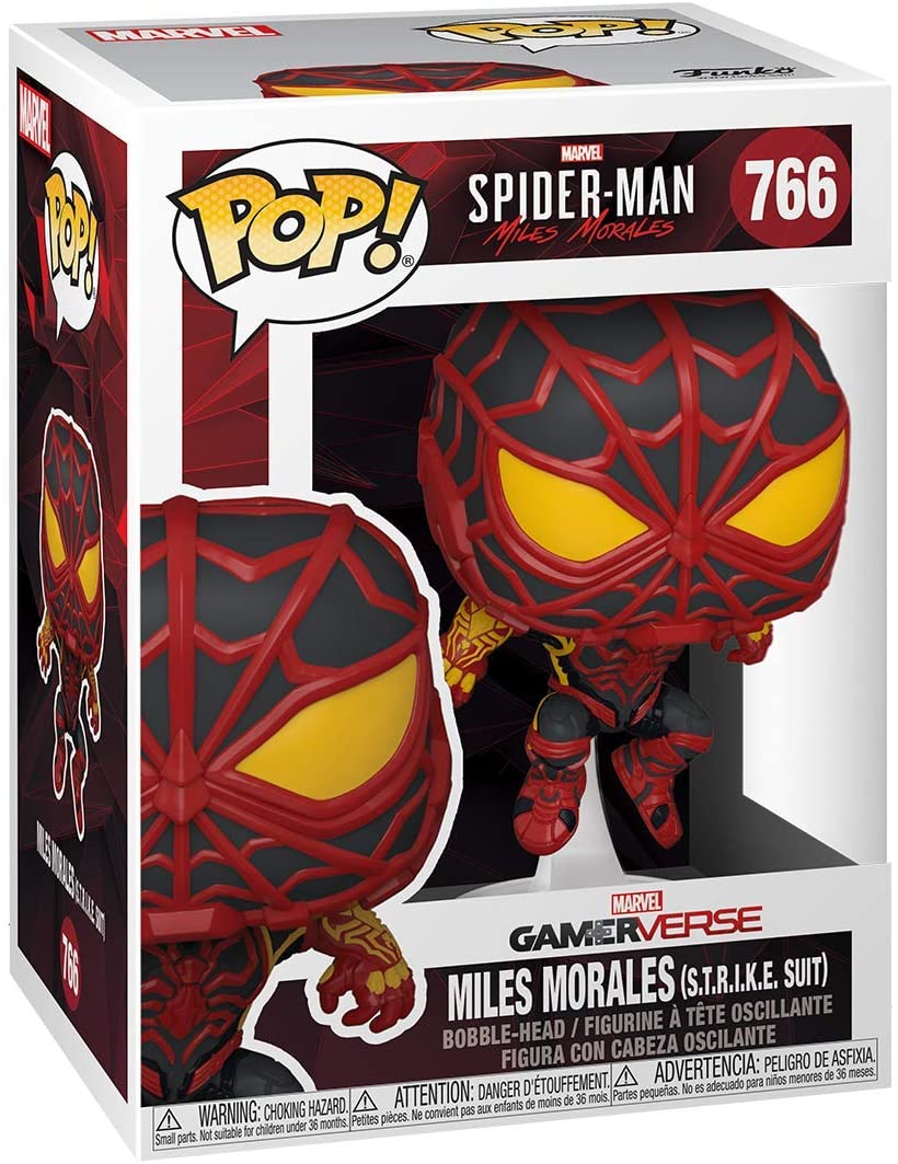 Funko Pop! Games: Marvel’s Spider - Man: Miles Morales - Miles Strike Suit Vinyl Figure - Fundom
