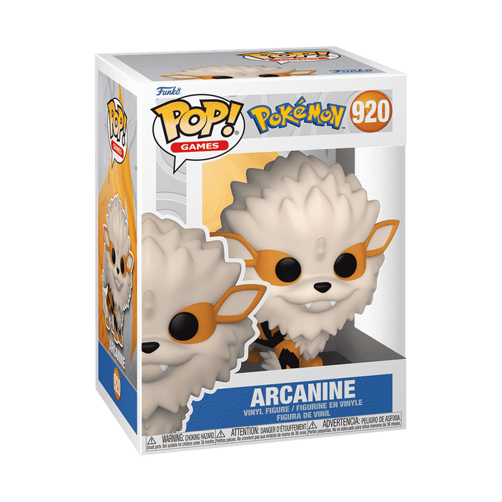 Funko Pop! Games: Pokemon - Arcanine 920 - Fundom