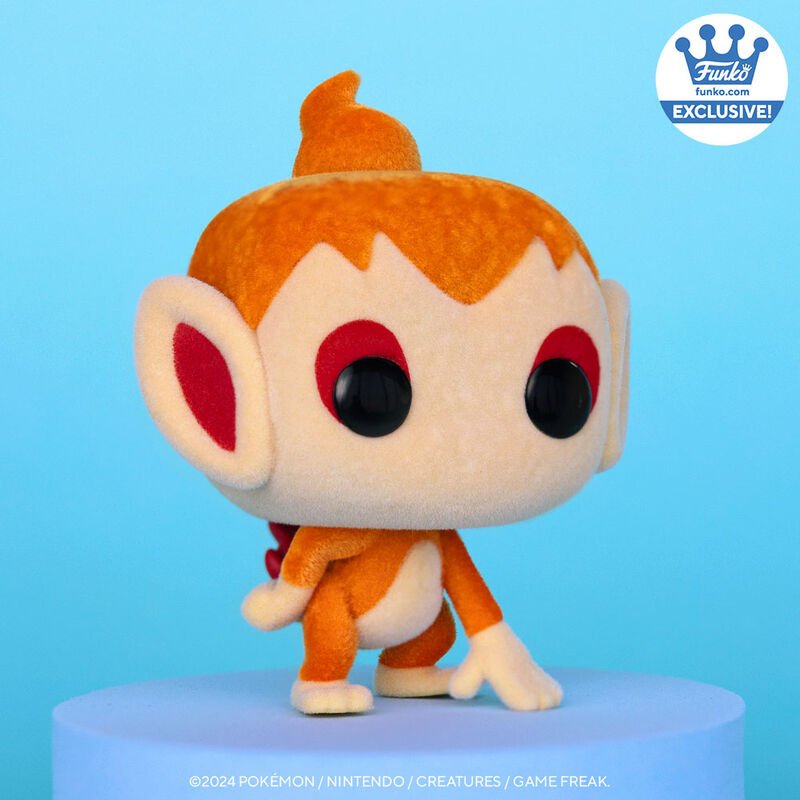 Funko Pop! Games: Pokemon - Chimchar Flocked 963 Shop Exclusive - Fundom